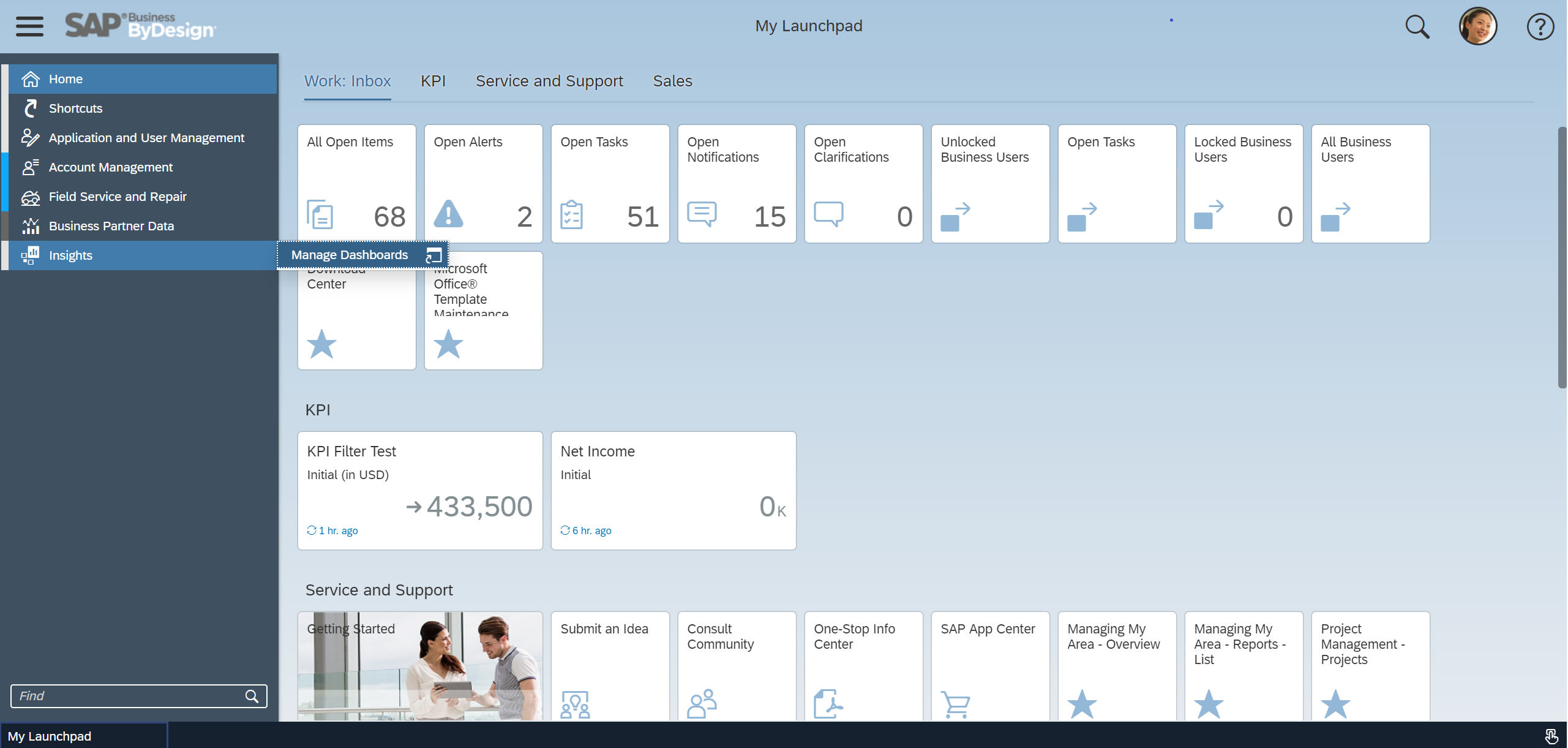 SAP Business ByDesign