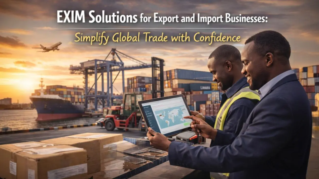 EXIM Solutions for Export and Import Businesses: Simplify Global Trade with Confidence