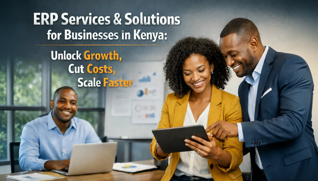 ERP Services & Solutions for Businesses in Kenya: Unlock Growth, Cut Costs, Scale Faster
